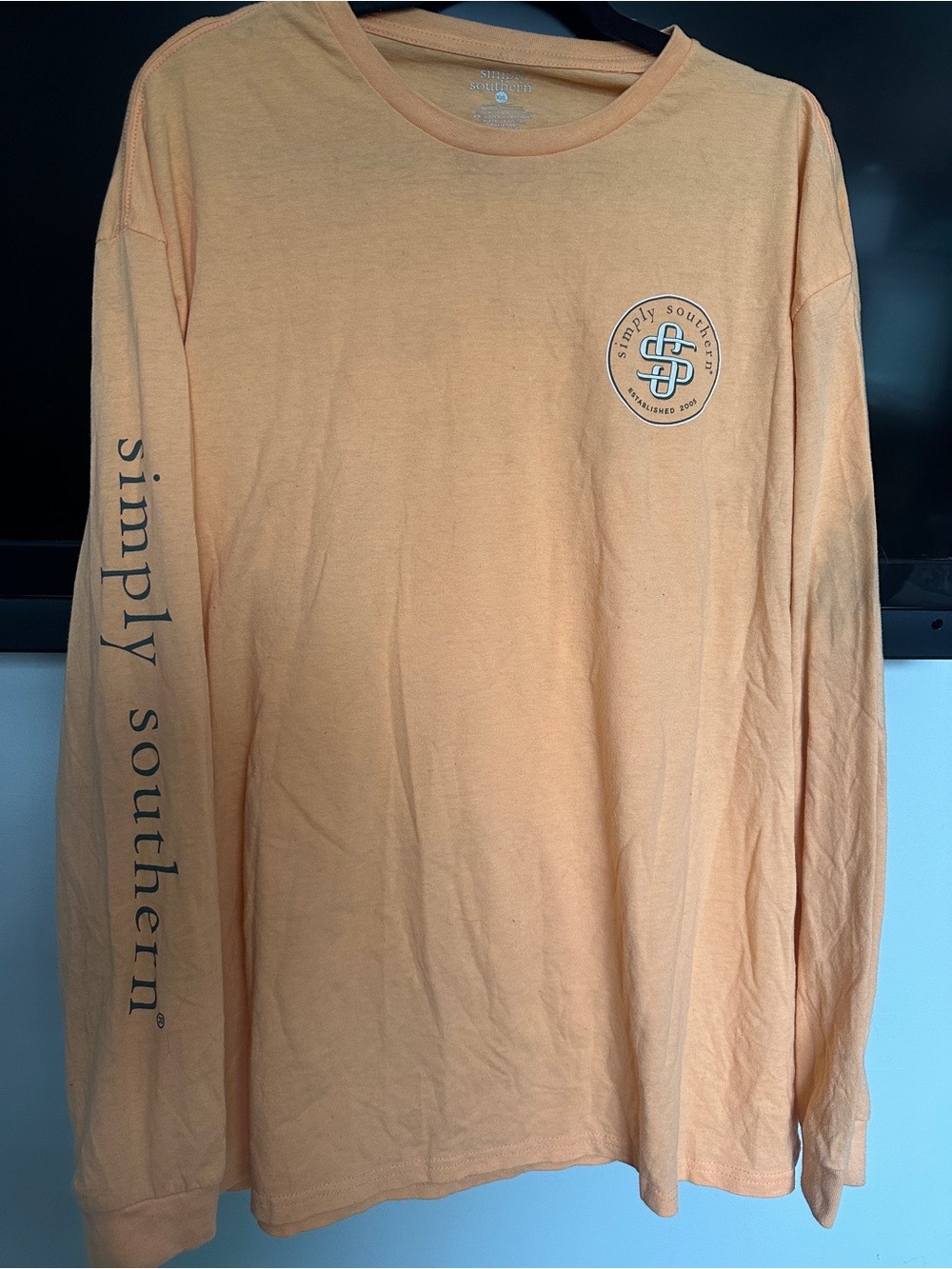Simply Southern Sweet & Happy Sloth graphic tee - Picture 2 of 4